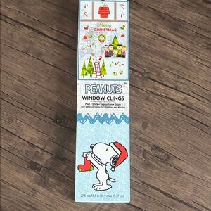 Peanuts Holiday Snoopy Window Clings